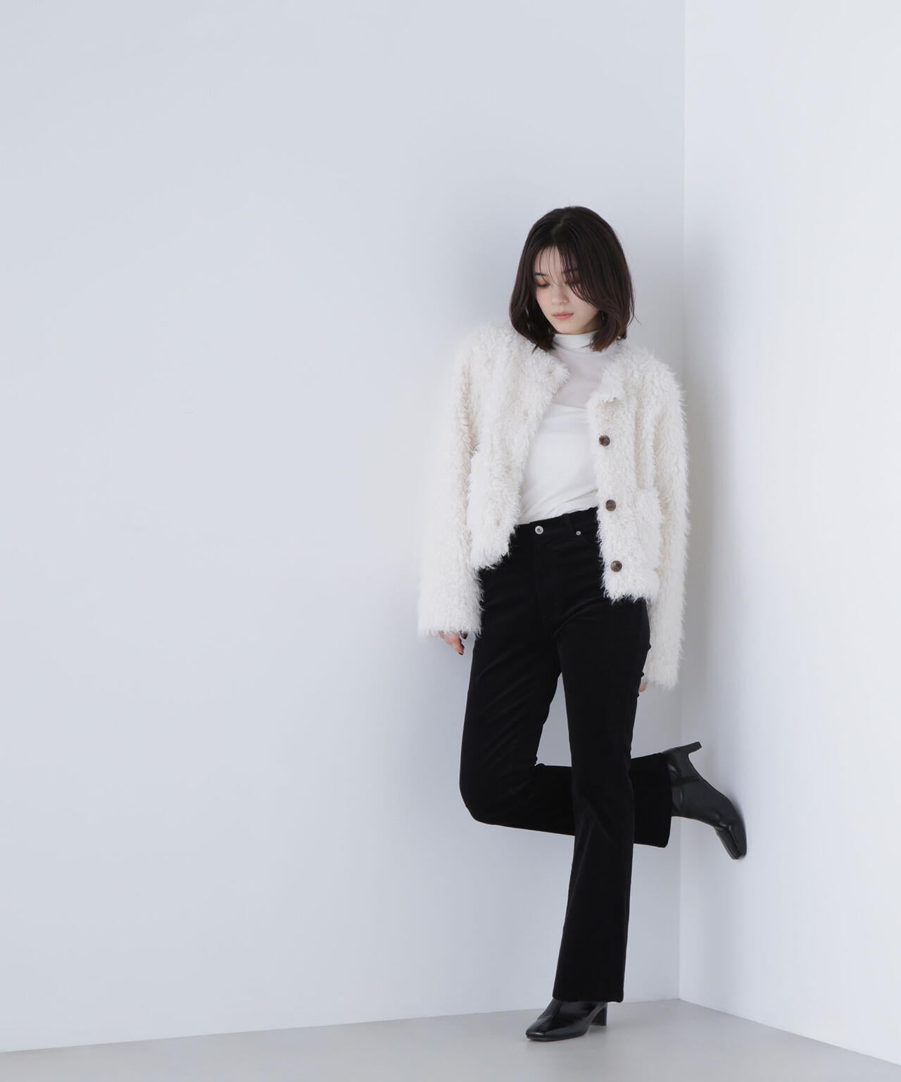 Oggi掲載】カーリーフェイクファージャケット | NATURAL BEAUTY BASIC