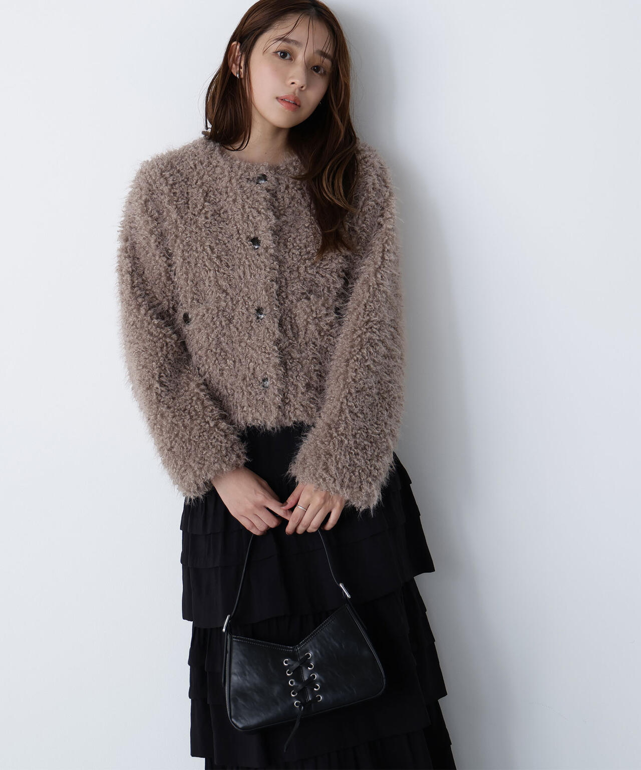 【Oggi掲載】カーリーフェイクファージャケット