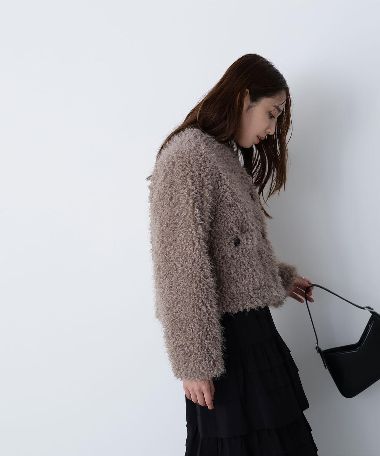 【Oggi掲載】カーリーフェイクファージャケット