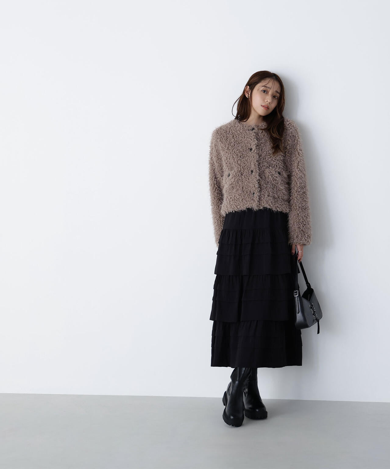 【Oggi掲載】カーリーフェイクファージャケット