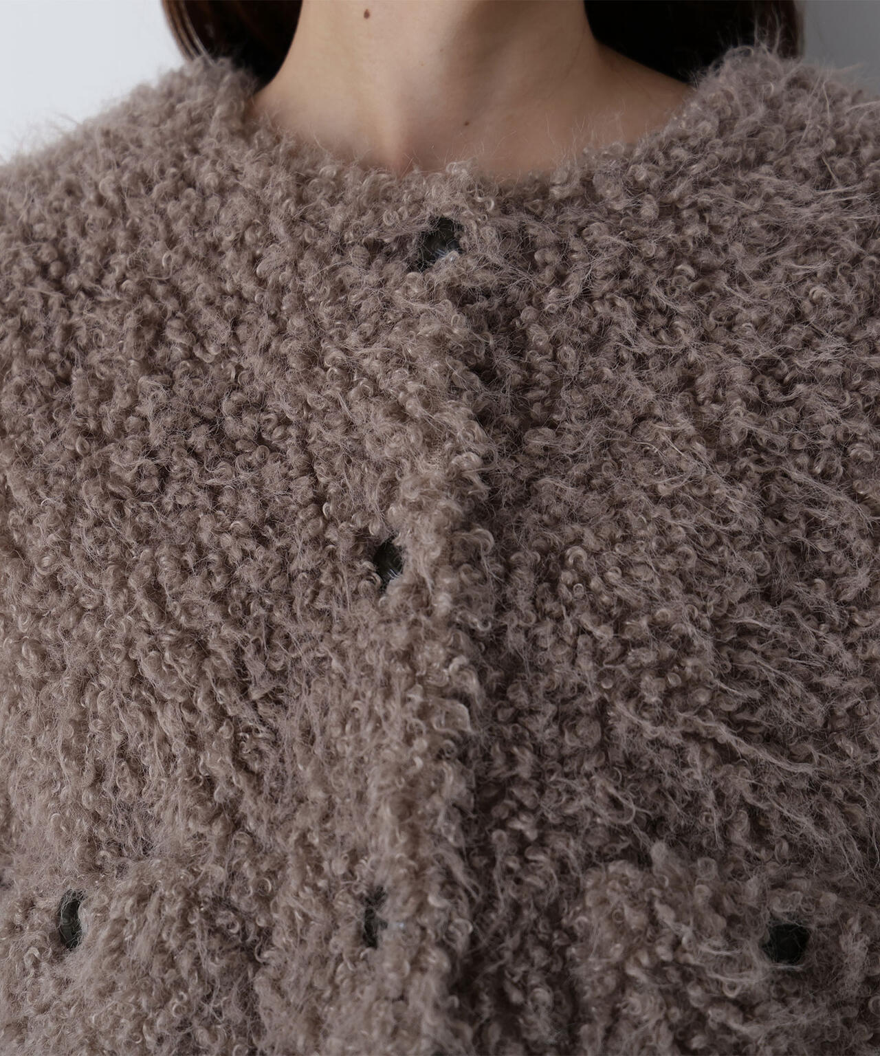 【Oggi掲載】カーリーフェイクファージャケット