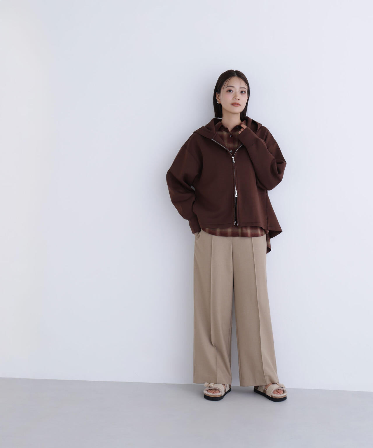 テントラインダンボールパーカー | NATURAL BEAUTY BASIC（ナチュラル