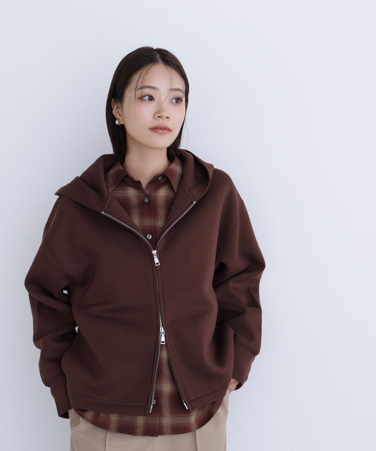 テントラインダンボールパーカー | NATURAL BEAUTY BASIC（ナチュラル