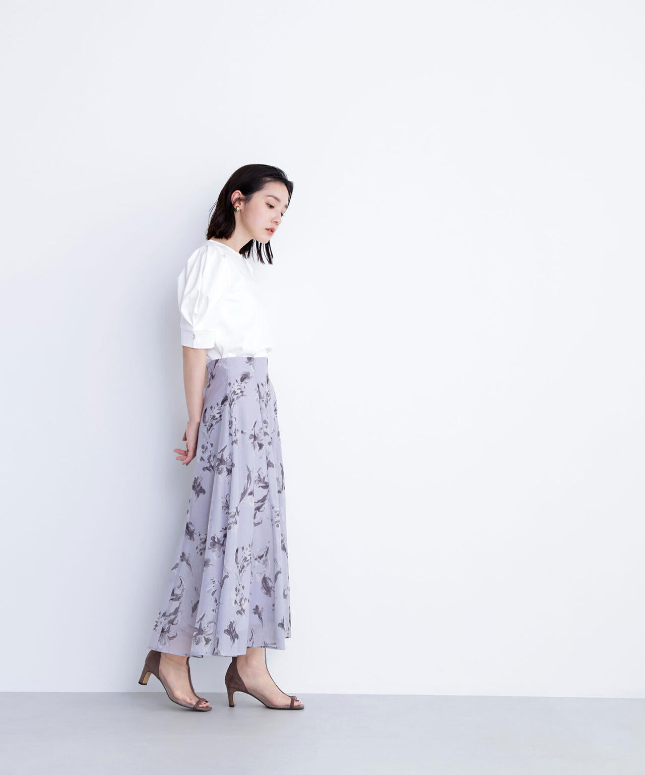 パフスリーブカットソー | NATURAL BEAUTY BASIC（ナチュラル