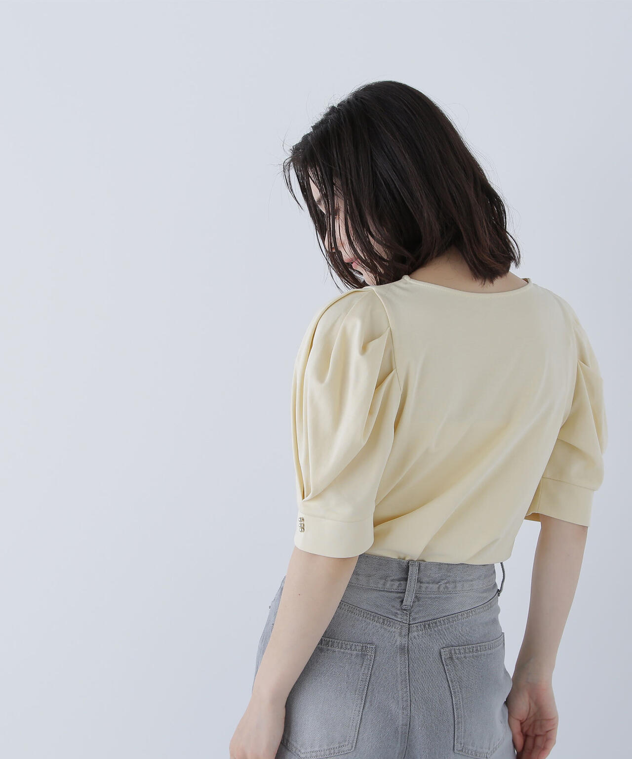 パフスリーブカットソー | NATURAL BEAUTY BASIC（ナチュラル