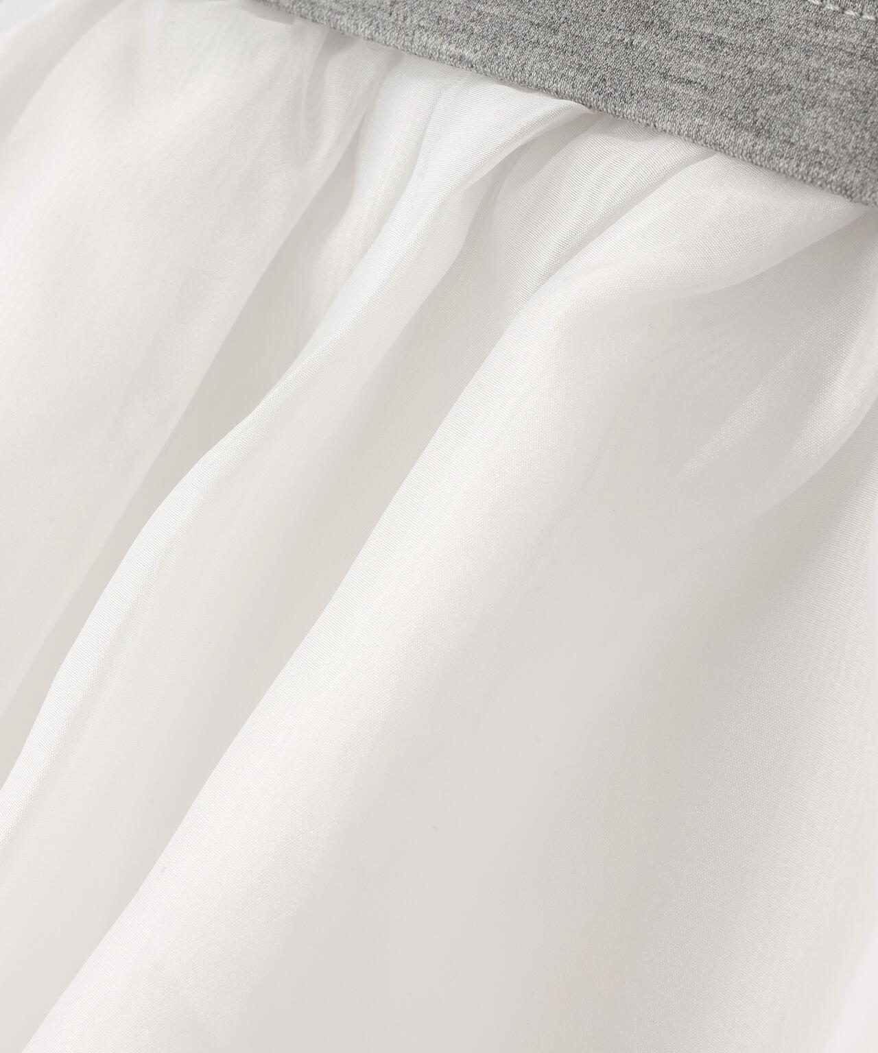 シフォンドッキングペプラムカットソー