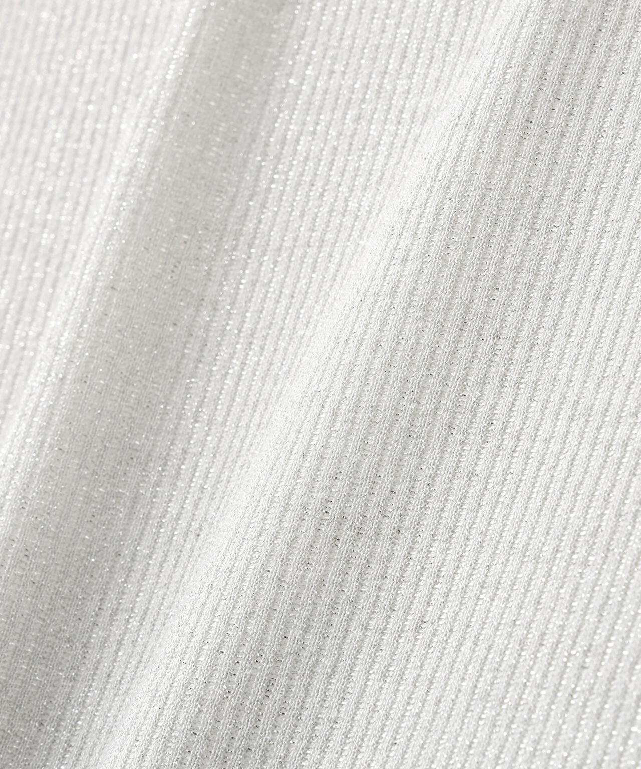 ラメリブカットソー