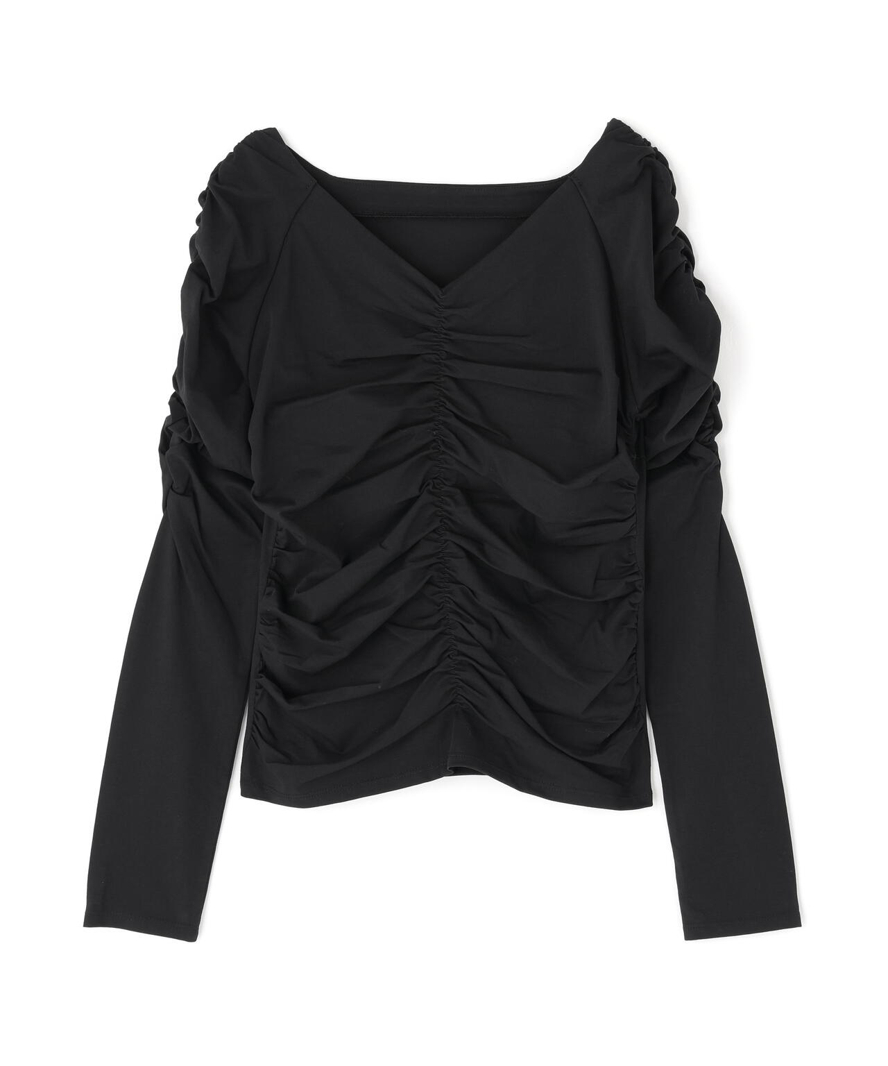 ギャザーカットソー