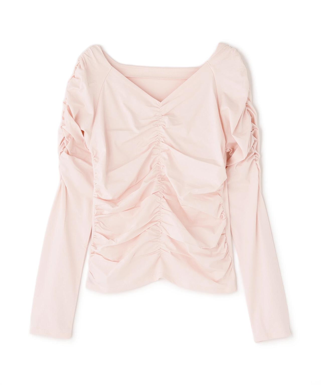 ギャザーカットソー