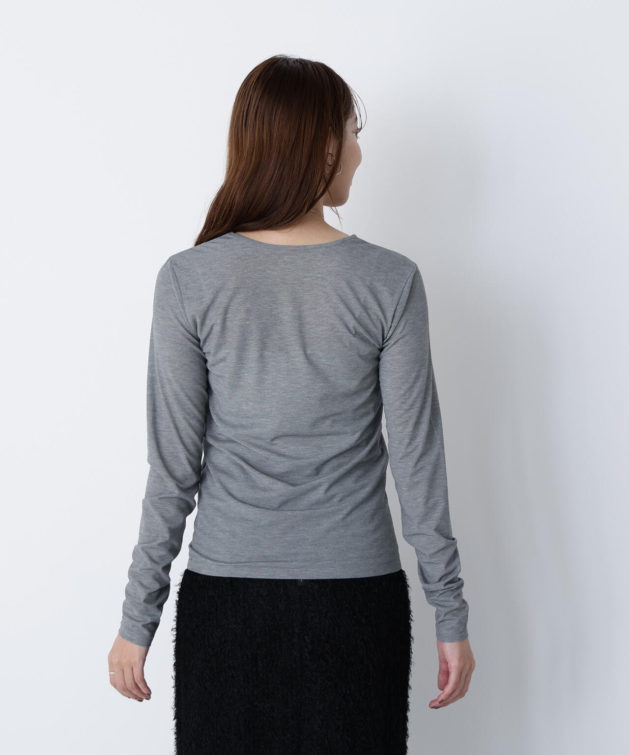 【Oggi掲載】シアーカットソーシリーズ クルーネック