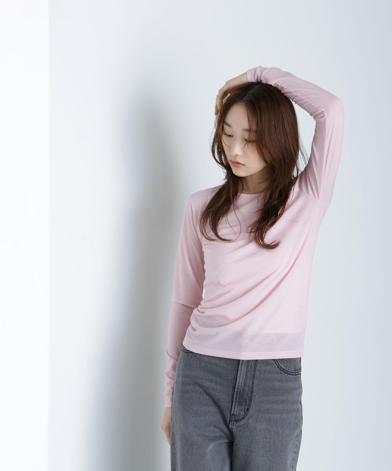 【Oggi掲載】シアーカットソーシリーズ クルーネック