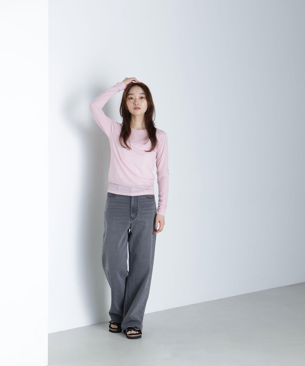 【Oggi掲載】シアーカットソーシリーズ クルーネック