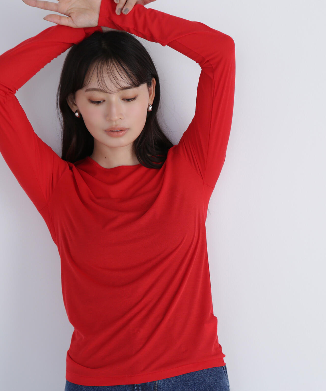 【Oggi掲載】シアーカットソーシリーズ クルーネック