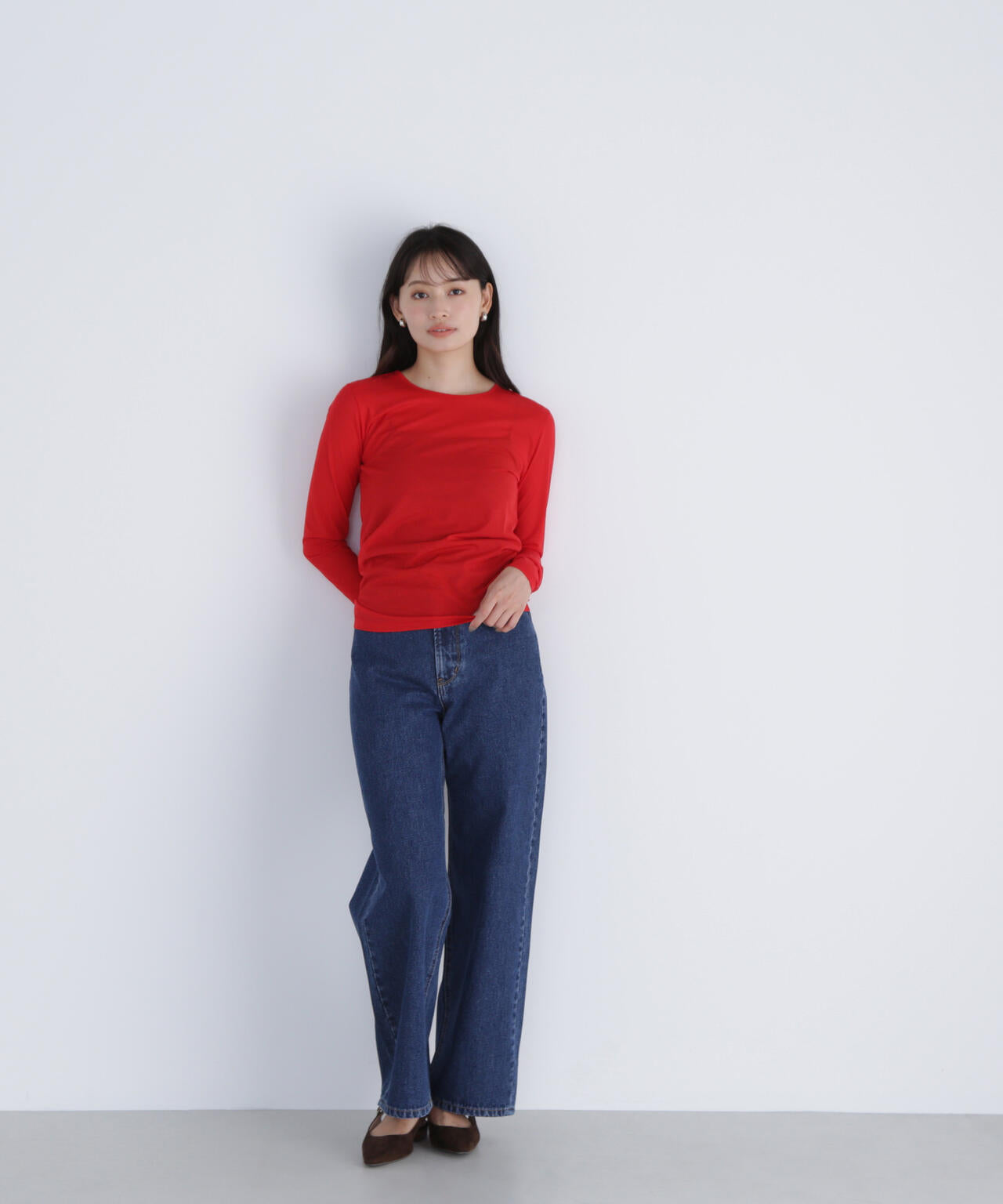 【Oggi掲載】シアーカットソーシリーズ クルーネック