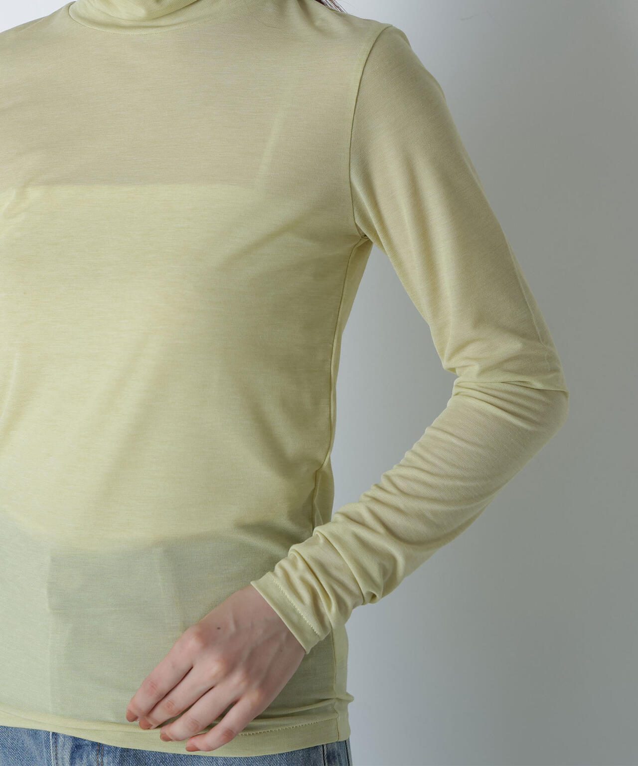 【Oggi掲載】シアーカットソーシリーズ ハイネック