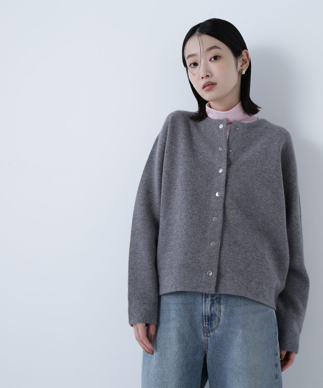 【Oggi掲載】シアーカットソーシリーズ ハイネック