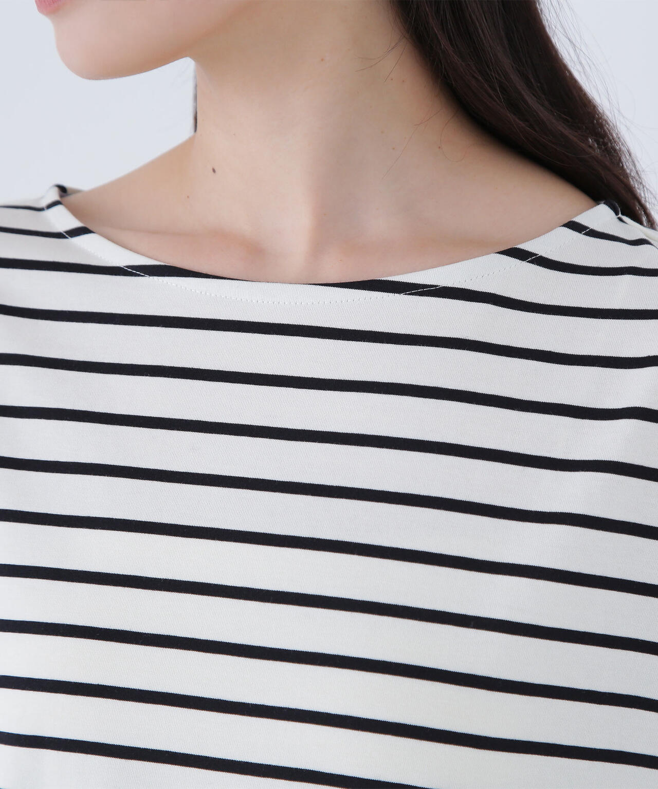 ボーダーカットソー