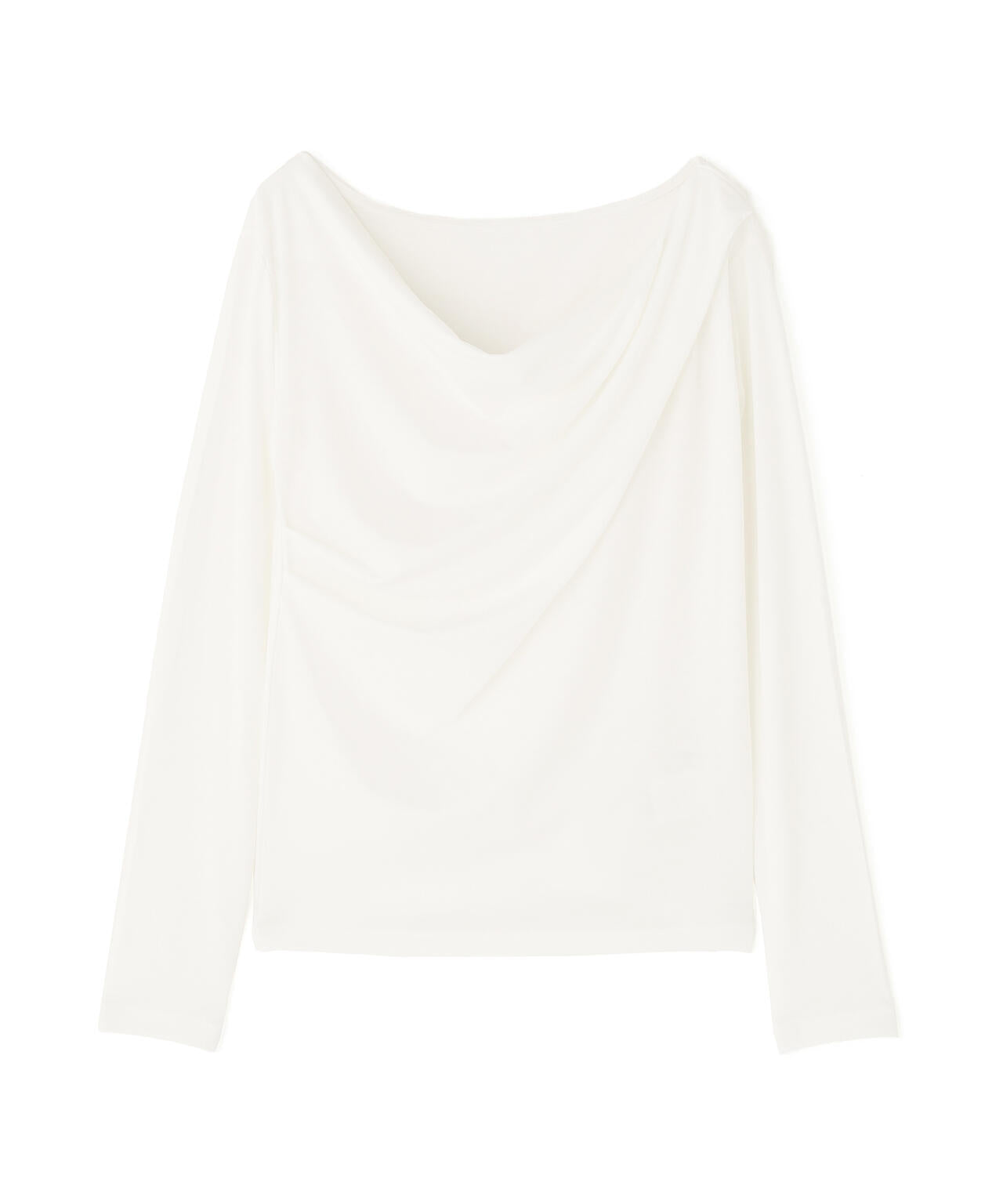 ドレープネックカットソー