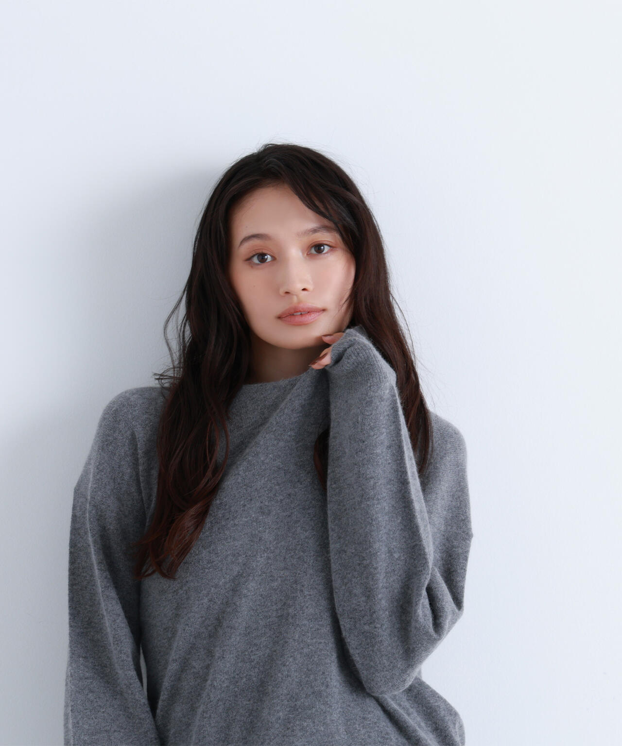 FOX混ジェントリーシリーズ Vネックニット | NATURAL BEAUTY BASIC