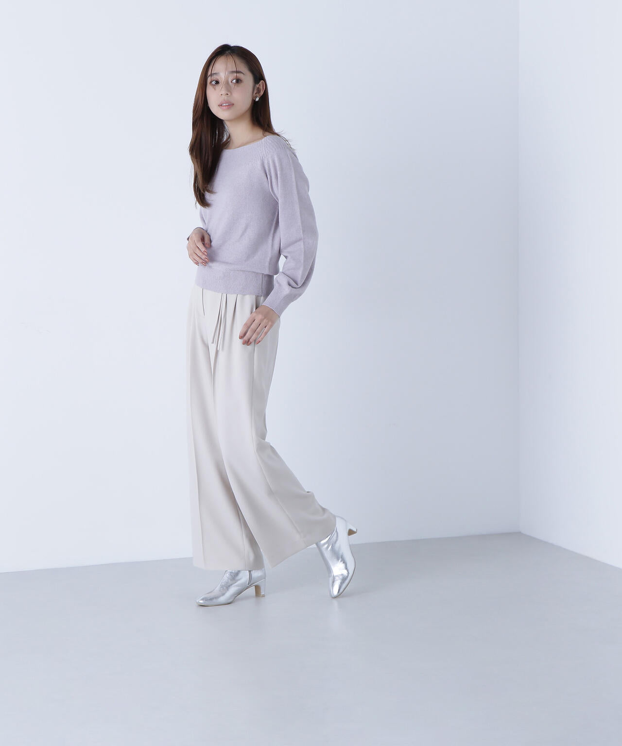 FOX混ジェントリーシリーズ ボートネックニット