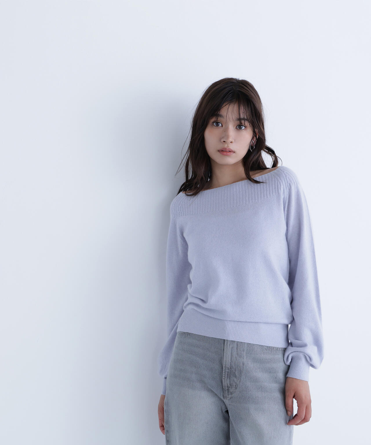 FOX混ジェントリーシリーズ ボートネックニット | NATURAL BEAUTY