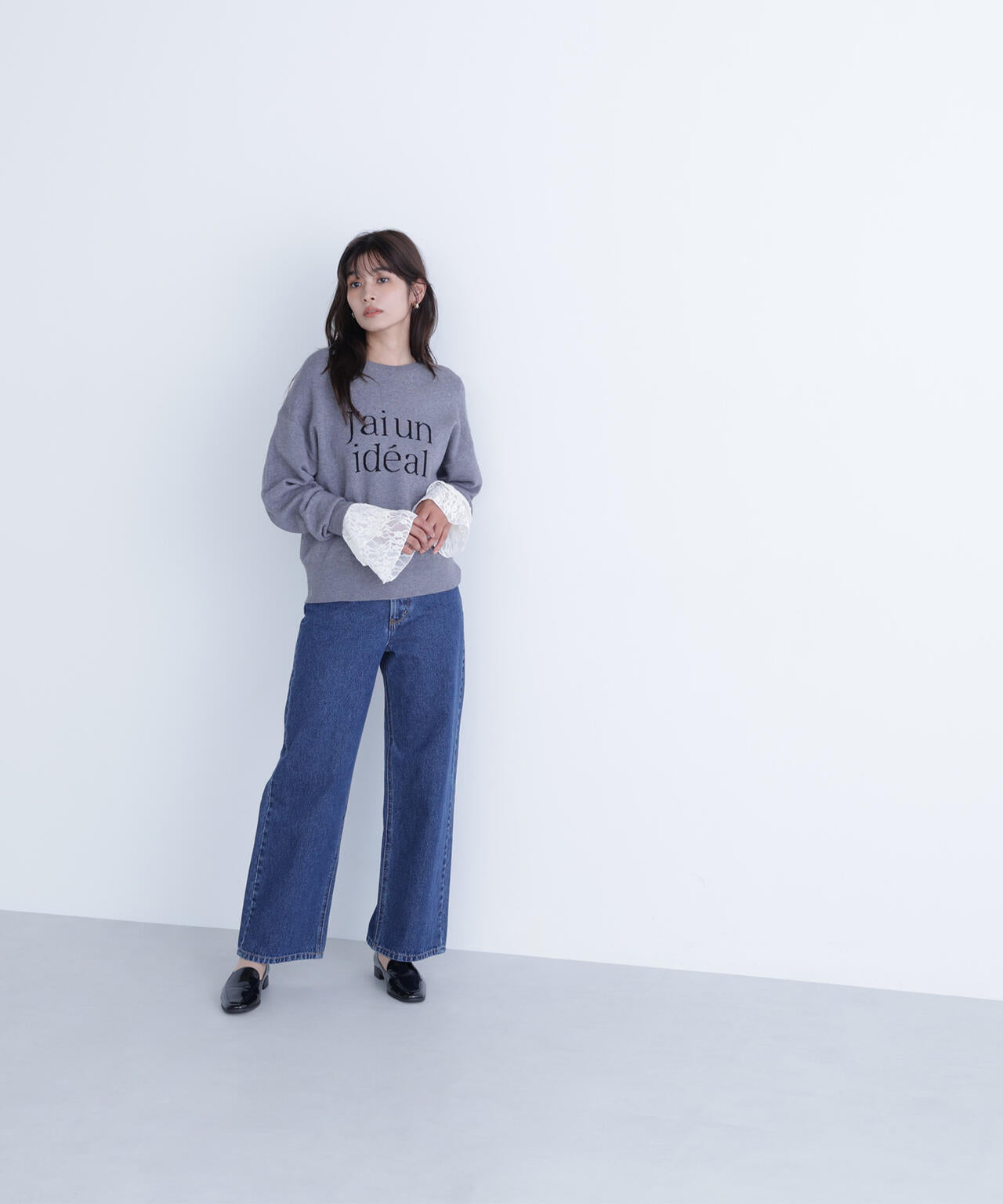 【Oggi掲載】ダブルジャガードロゴニット