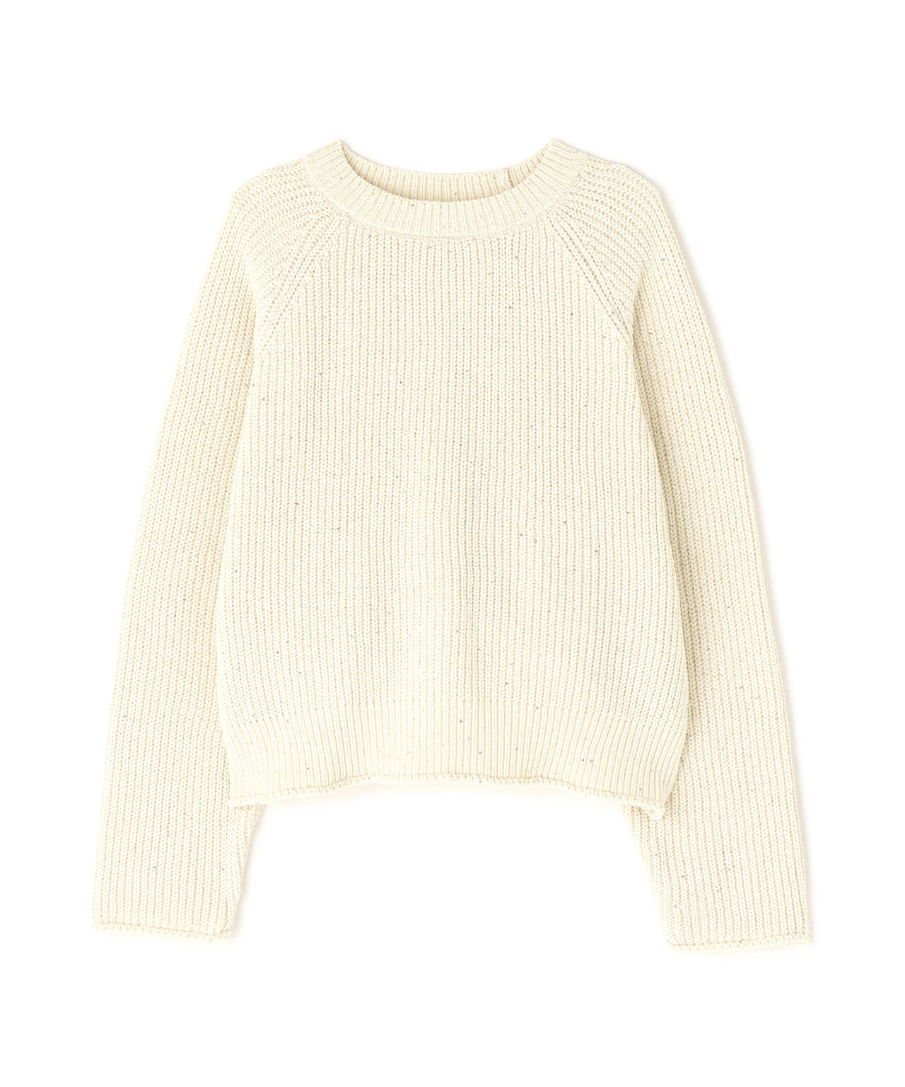 スパンコールモールニット