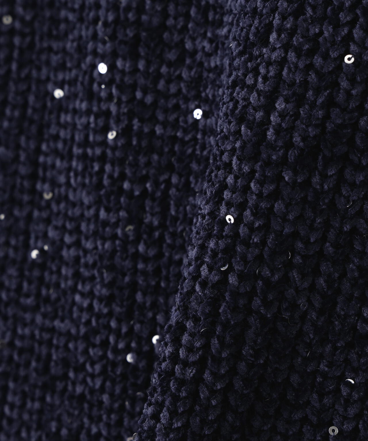 スパンコールモールニット | NATURAL BEAUTY BASIC（ナチュラル