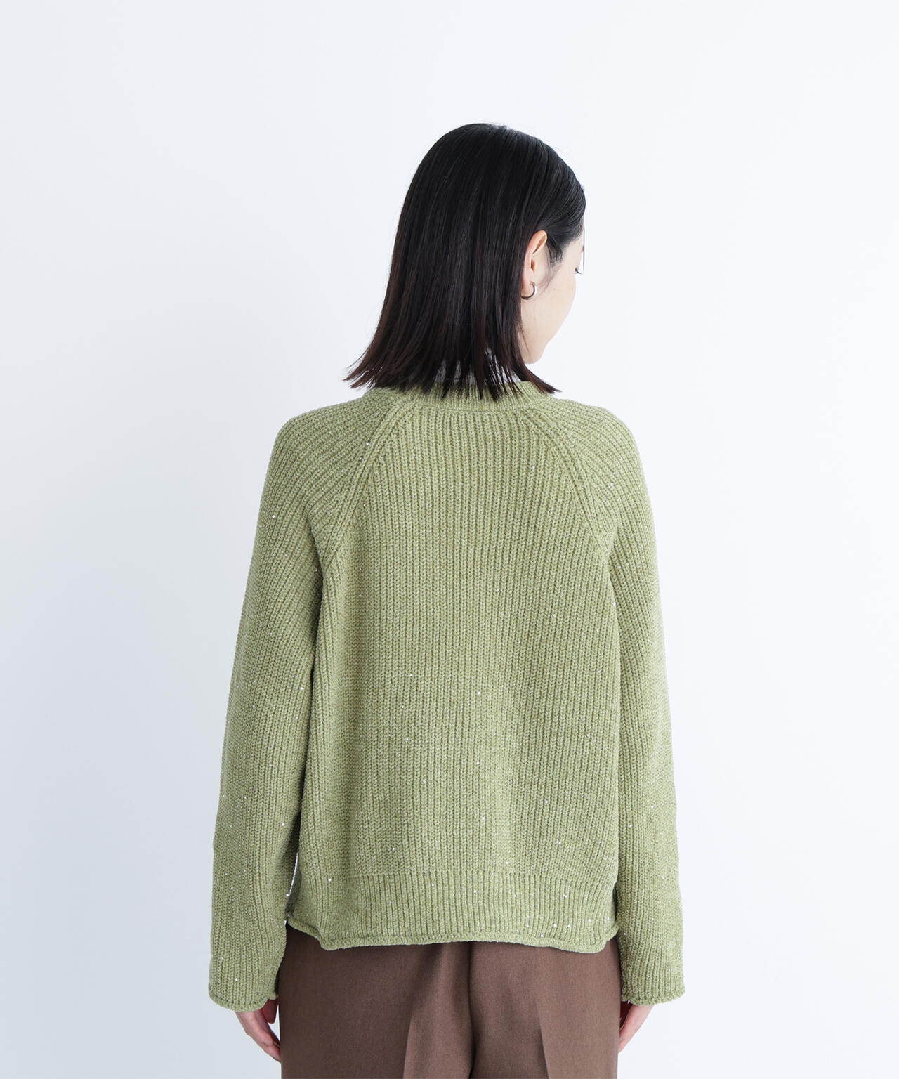 スパンコールモールニット | NATURAL BEAUTY BASIC（ナチュラル