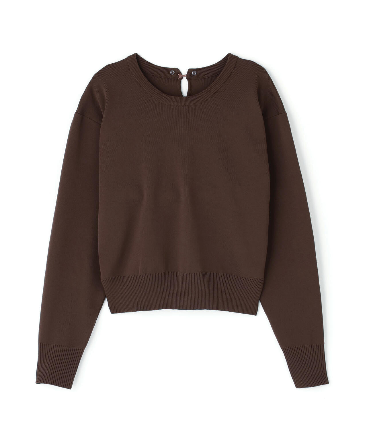 レースカラーフォルムニット