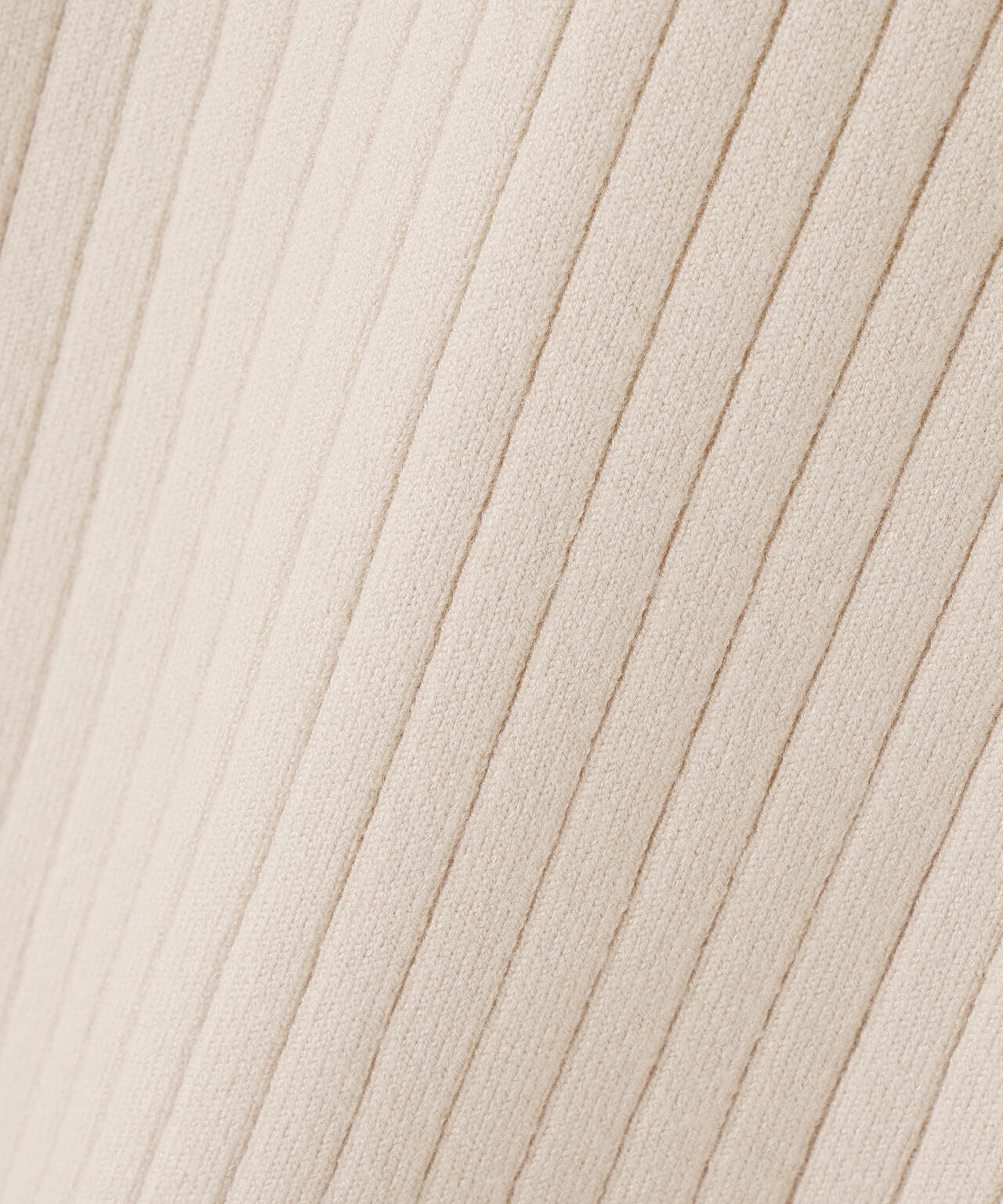 フロントボタンバイカラーニット