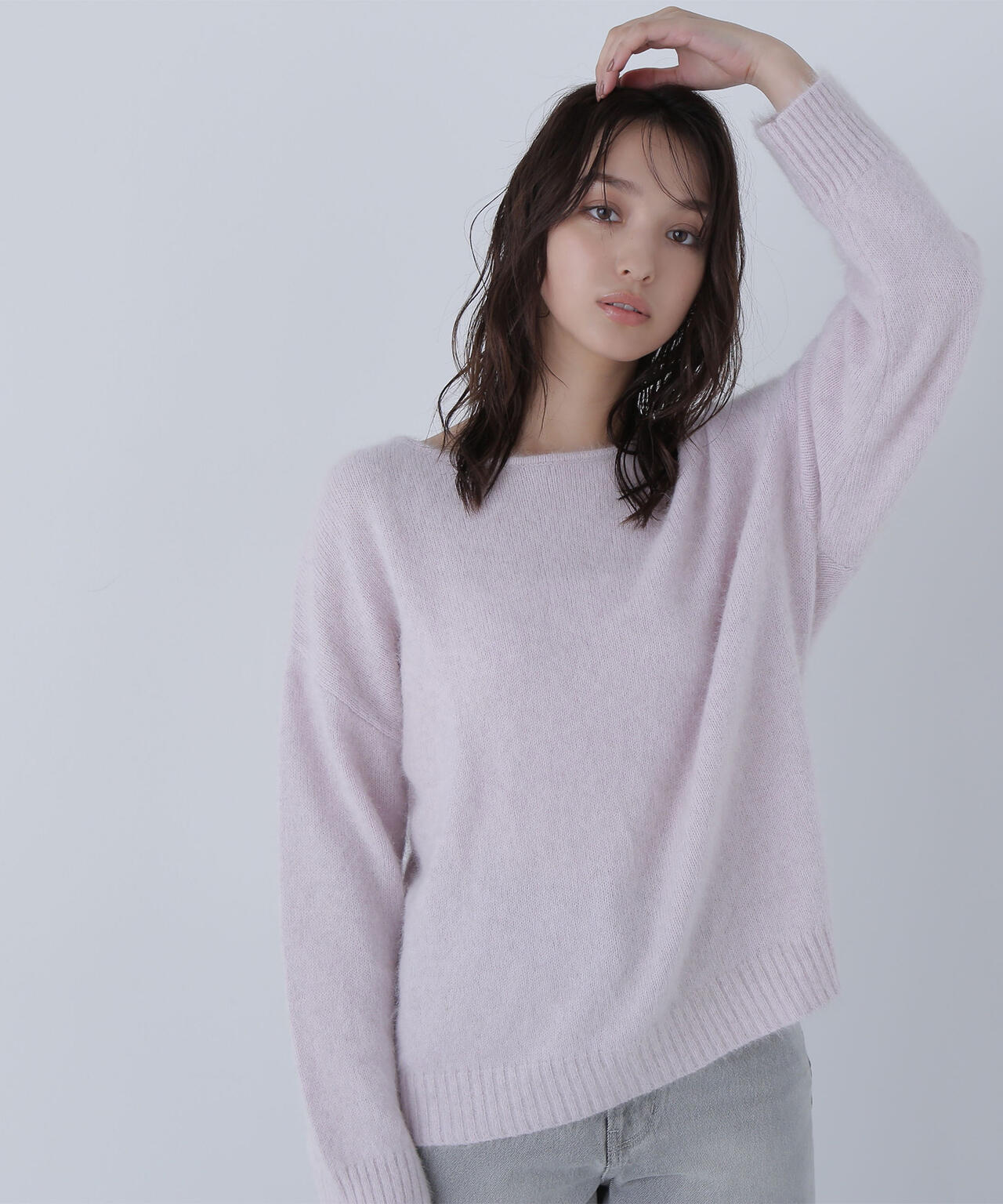 アーツ＆サイエンス 日本製 ヴィンテージ加工 リネン・麻混 コットンニット アーツ＆サイエンス 日本製 ヴィンテージ加工 リネン・麻混