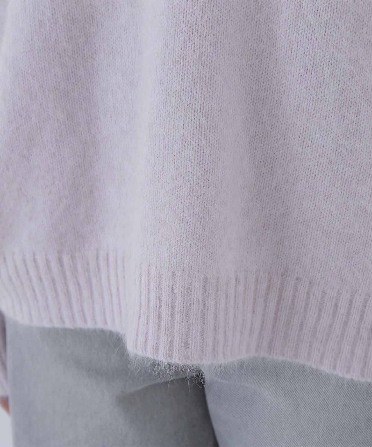 ナチュラルビューティーベーシック フォックス混オーバーニット 値札付き フォックス混オーバーニット | NATURAL BEAUTY BASIC（ナチュラル