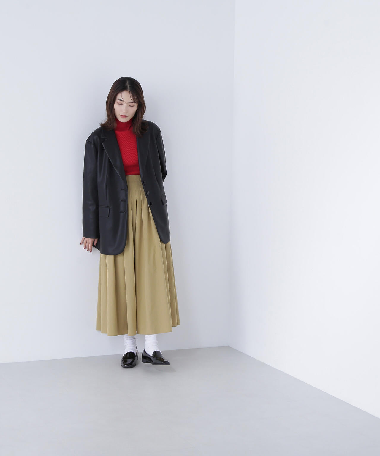 Oggi掲載】ベーシックタートルネックニット | NATURAL BEAUTY BASIC