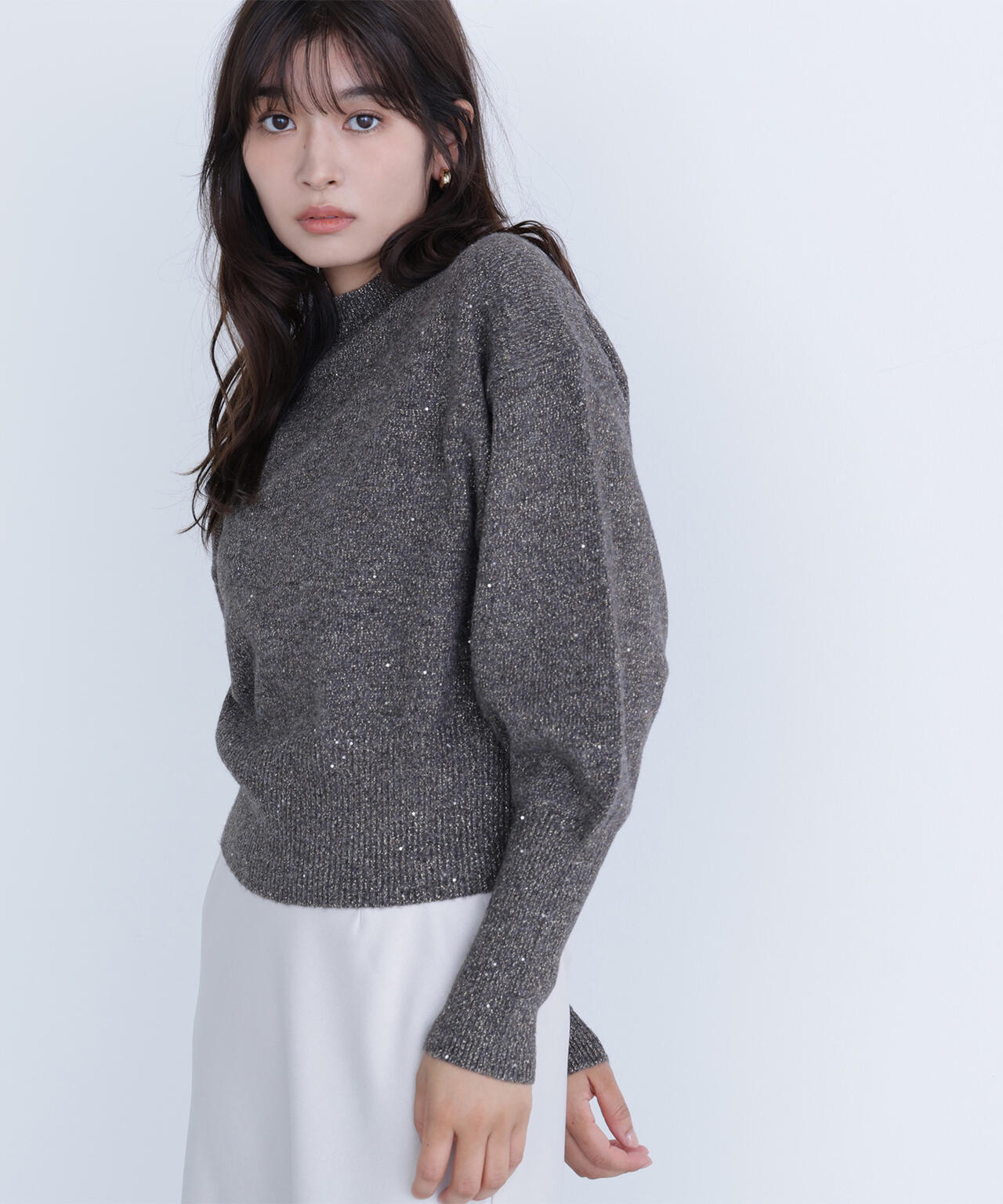 フラワースパンコールニット | NATURAL BEAUTY BASIC（ナチュラル