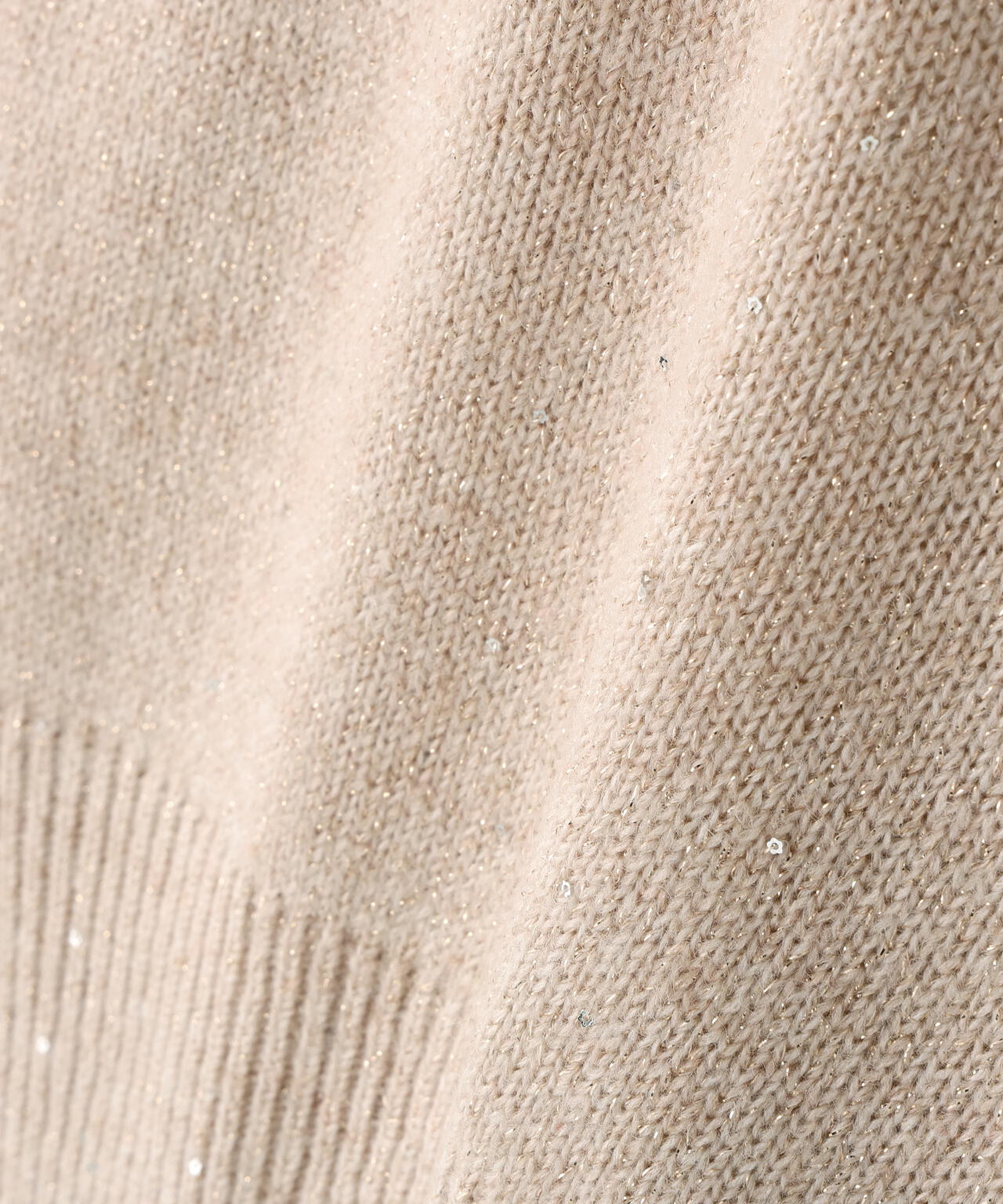 フラワースパンコールニット