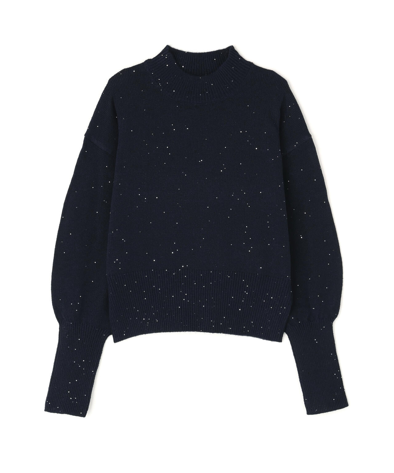 フラワースパンコールニット