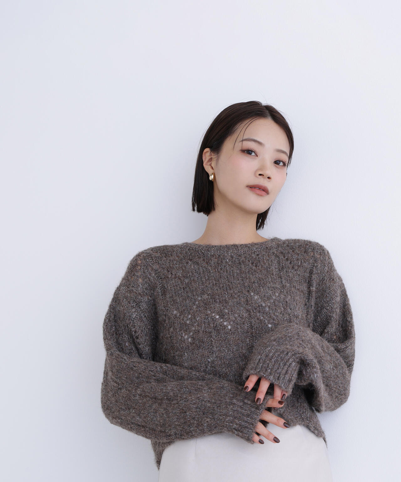 ジプソフィア　クロップドニット　ニットgypsohila 2025 ayako ジプソフィア クロップドニット ニットgypsohila 2025 ayako 公式