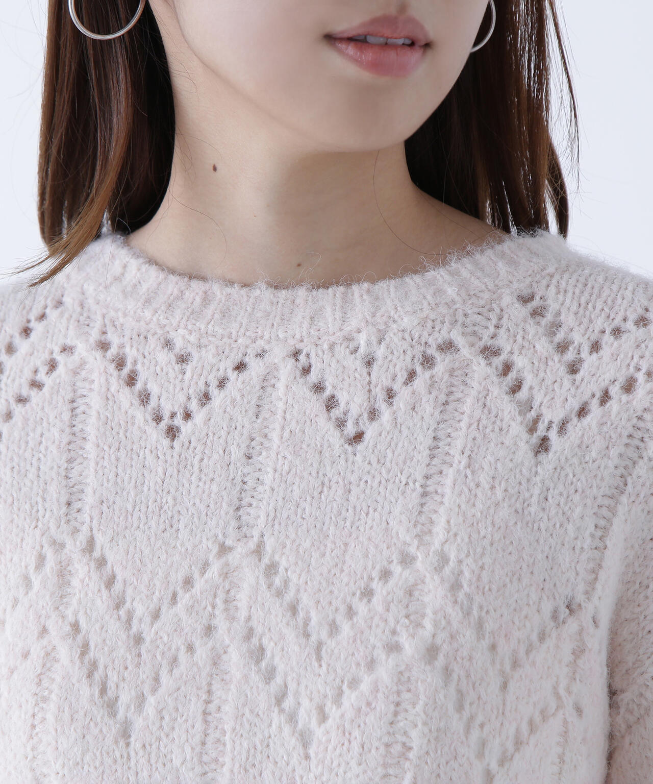 sweet12月号掲載】スカラップクロップドニット | NATURAL BEAUTY BASIC