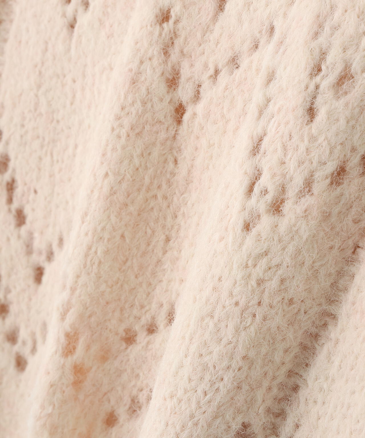 【sweet掲載】スカラップクロップドニット