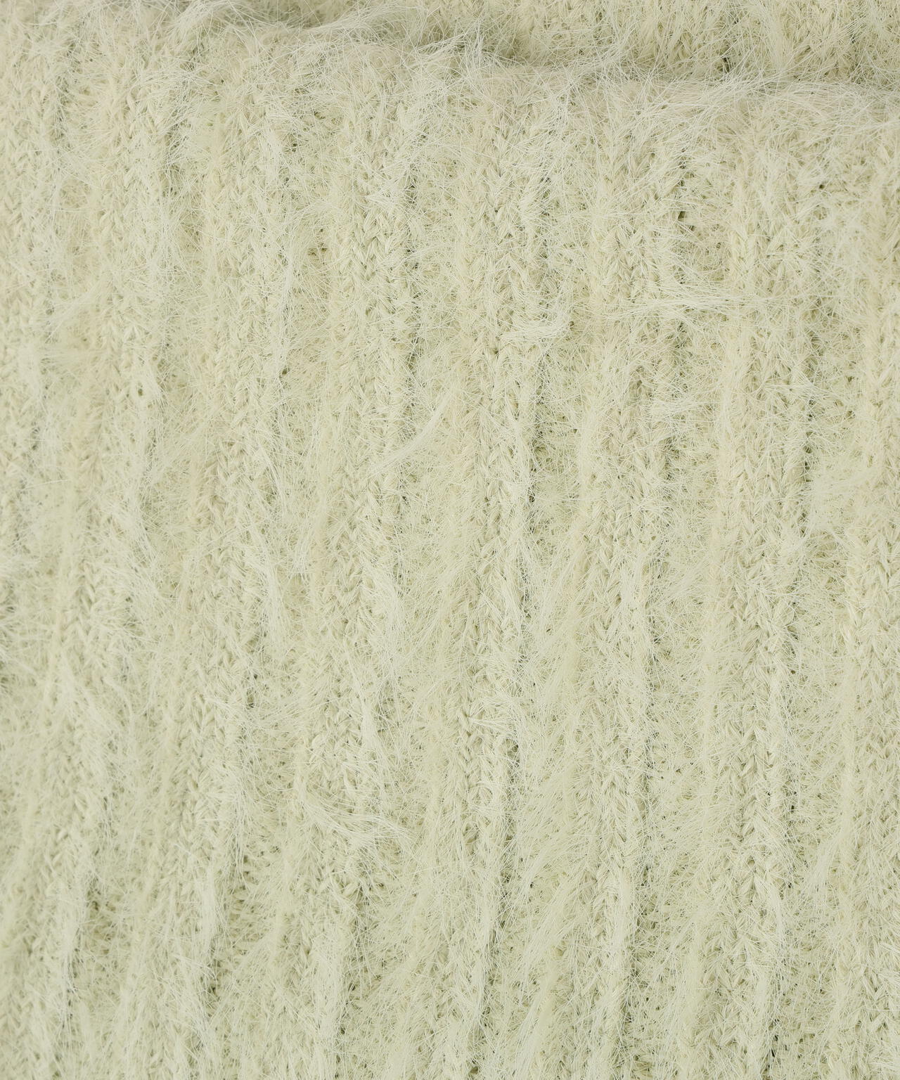 シャギーオフショルニット