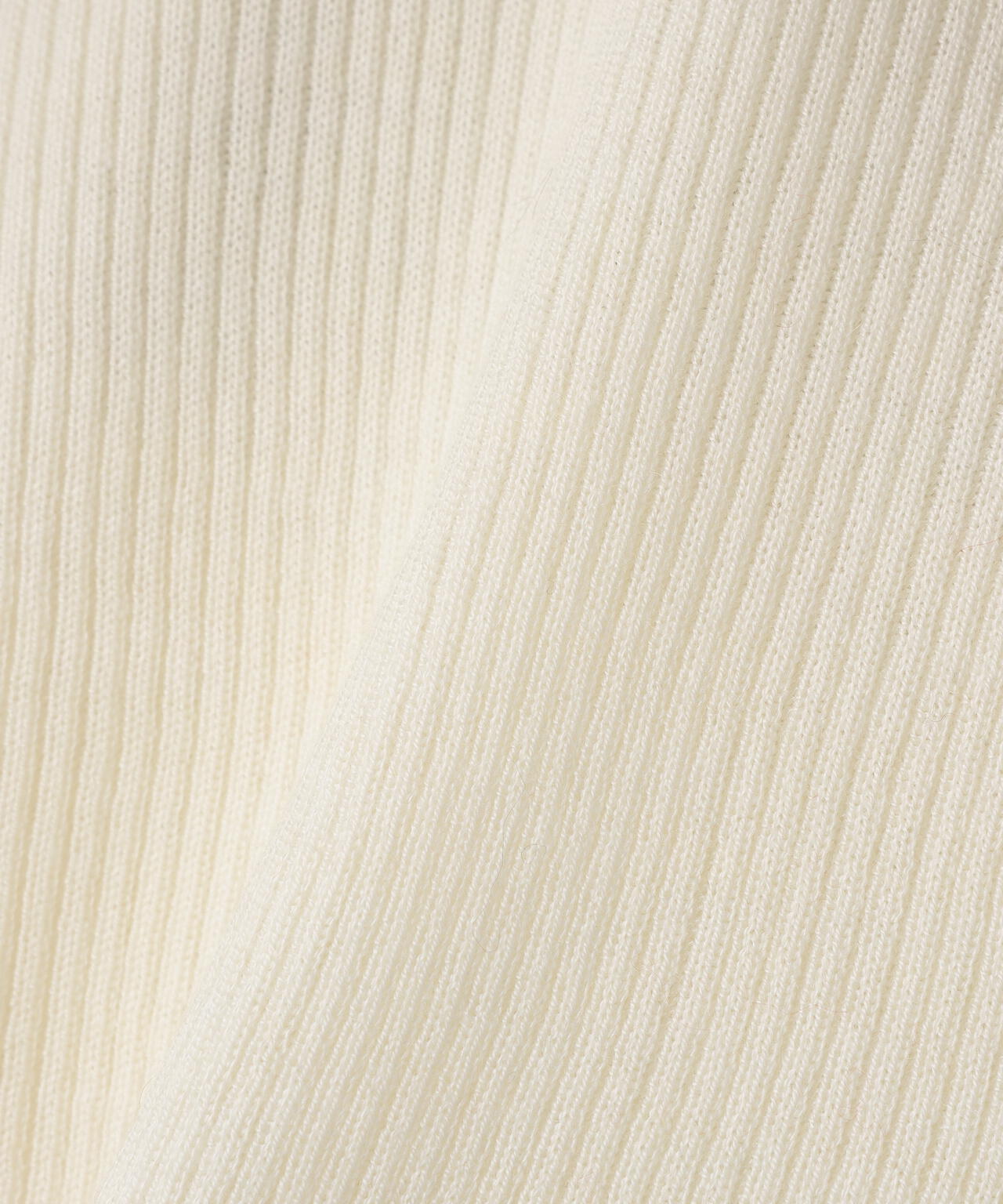 ペプラムベスト＆リブニット