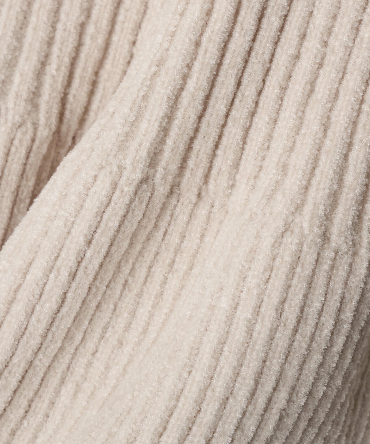 ペプラムベスト＆リブニット