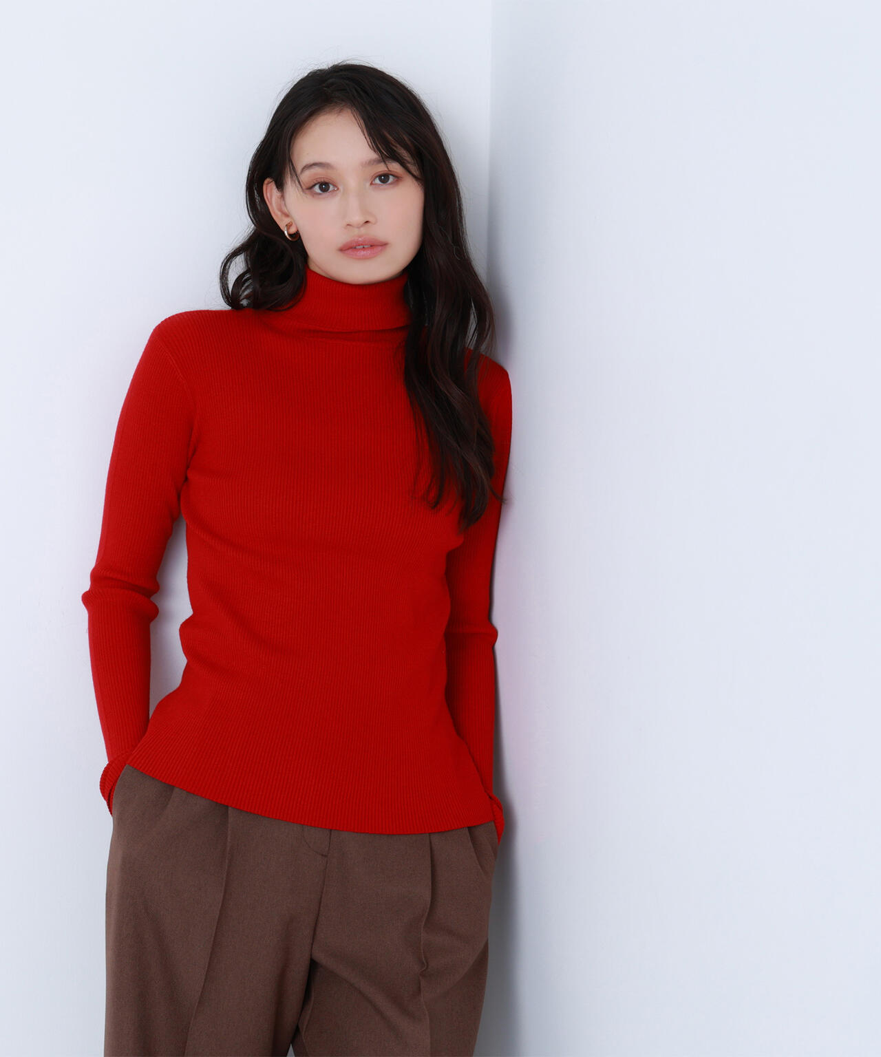 【BLANC】ビスチェレイヤードニット