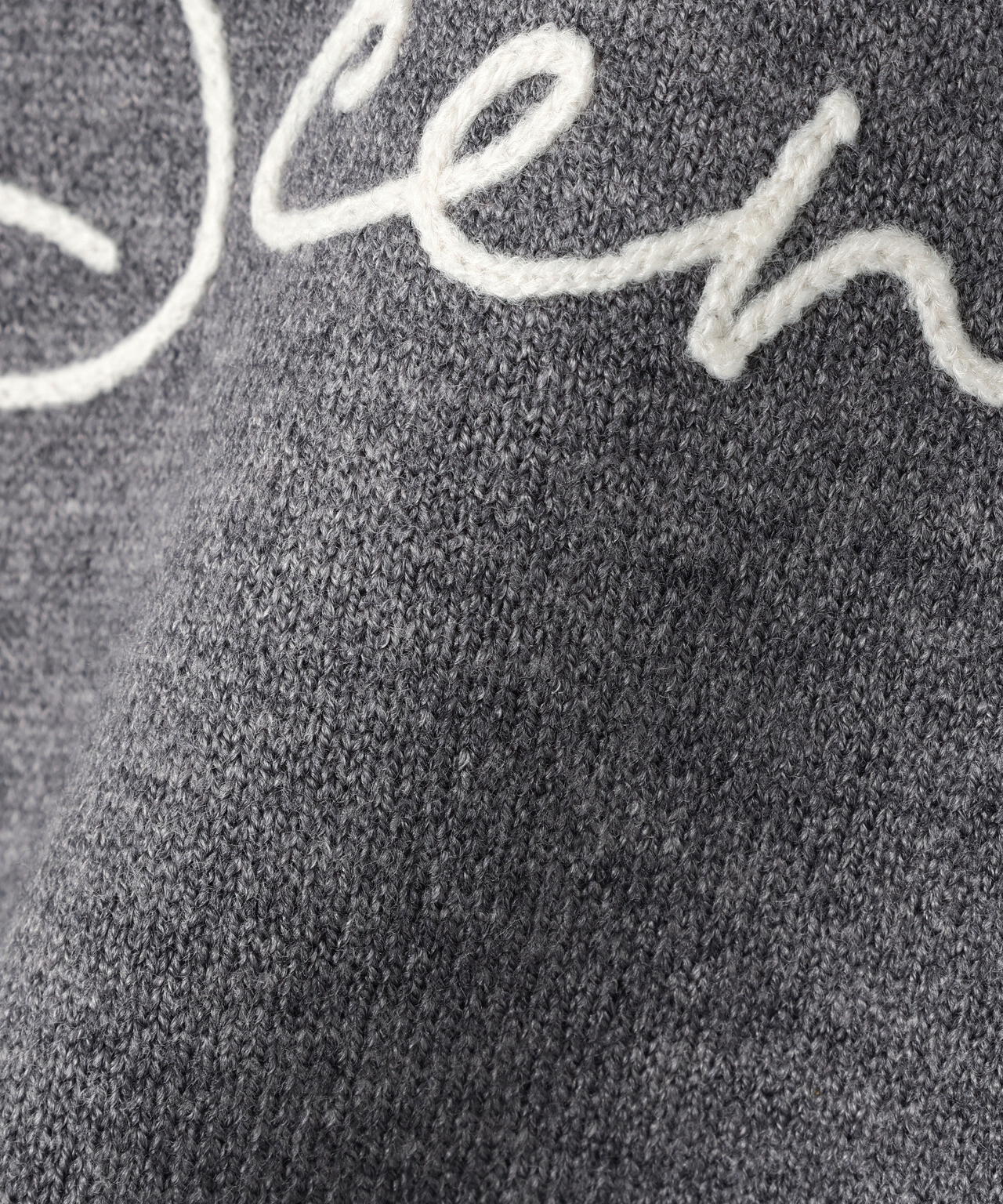 ロゴ刺繍ニット | NATURAL BEAUTY BASIC（ナチュラルビューティー