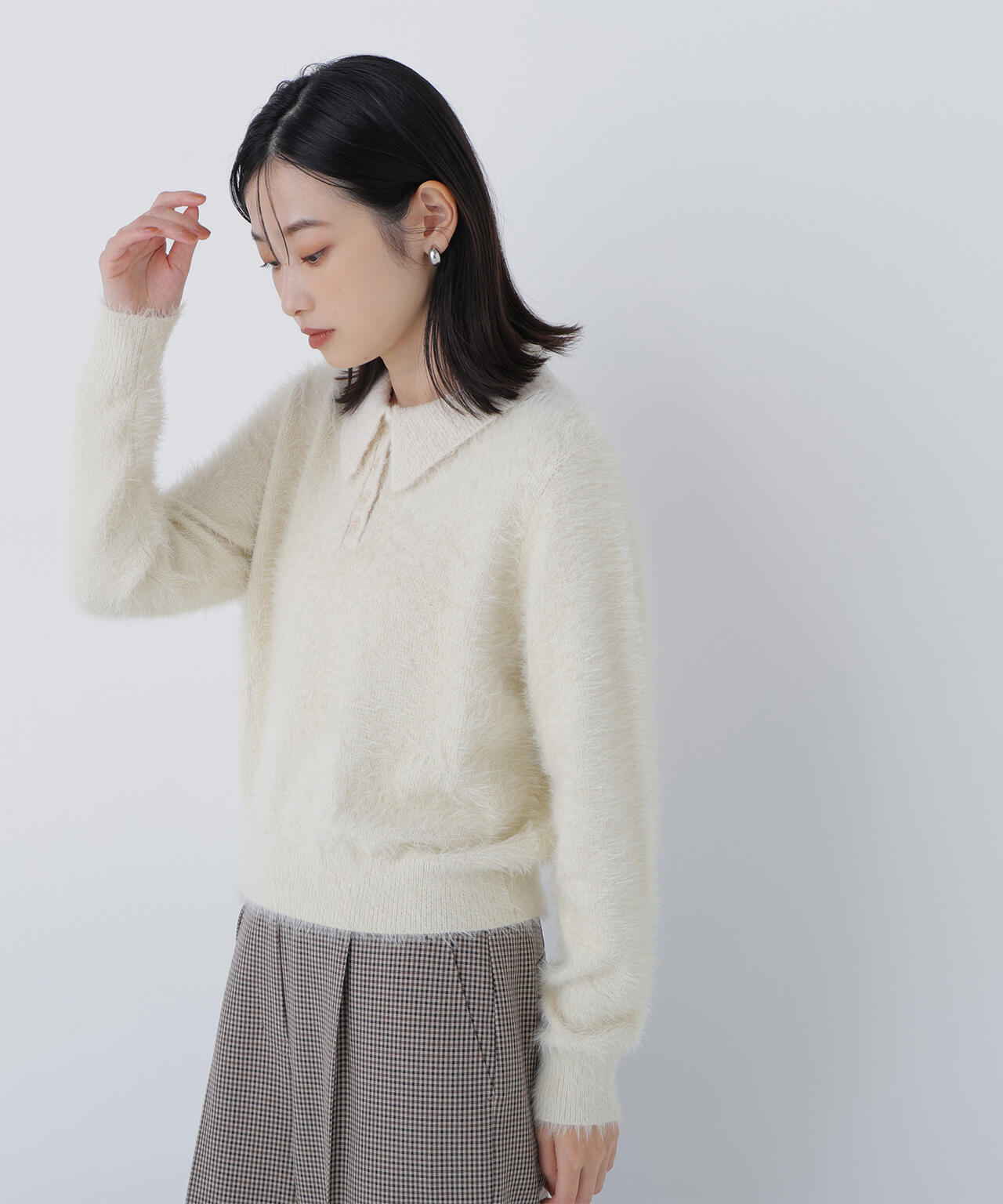 シャギーポロニット | NATURAL BEAUTY BASIC（ナチュラルビューティー
