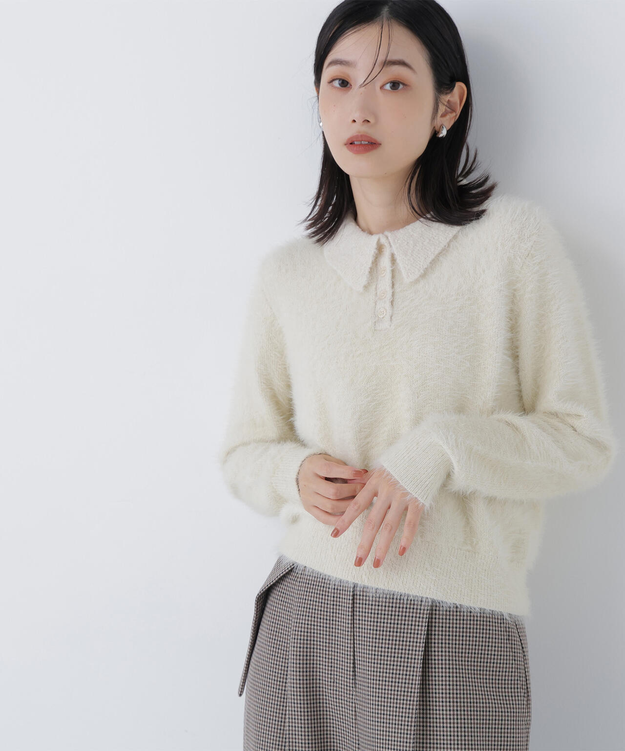 シャギーポロニット | NATURAL BEAUTY BASIC（ナチュラルビューティー