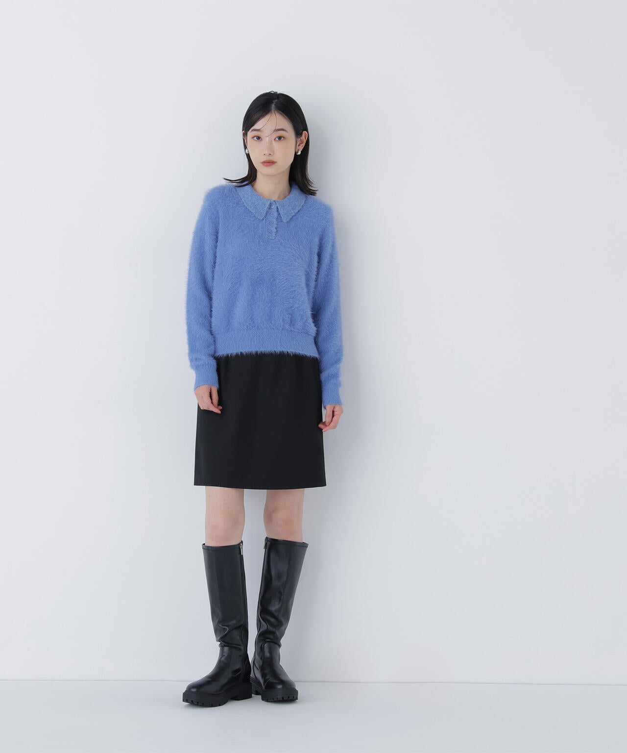 シャギーポロニット | NATURAL BEAUTY BASIC（ナチュラルビューティー