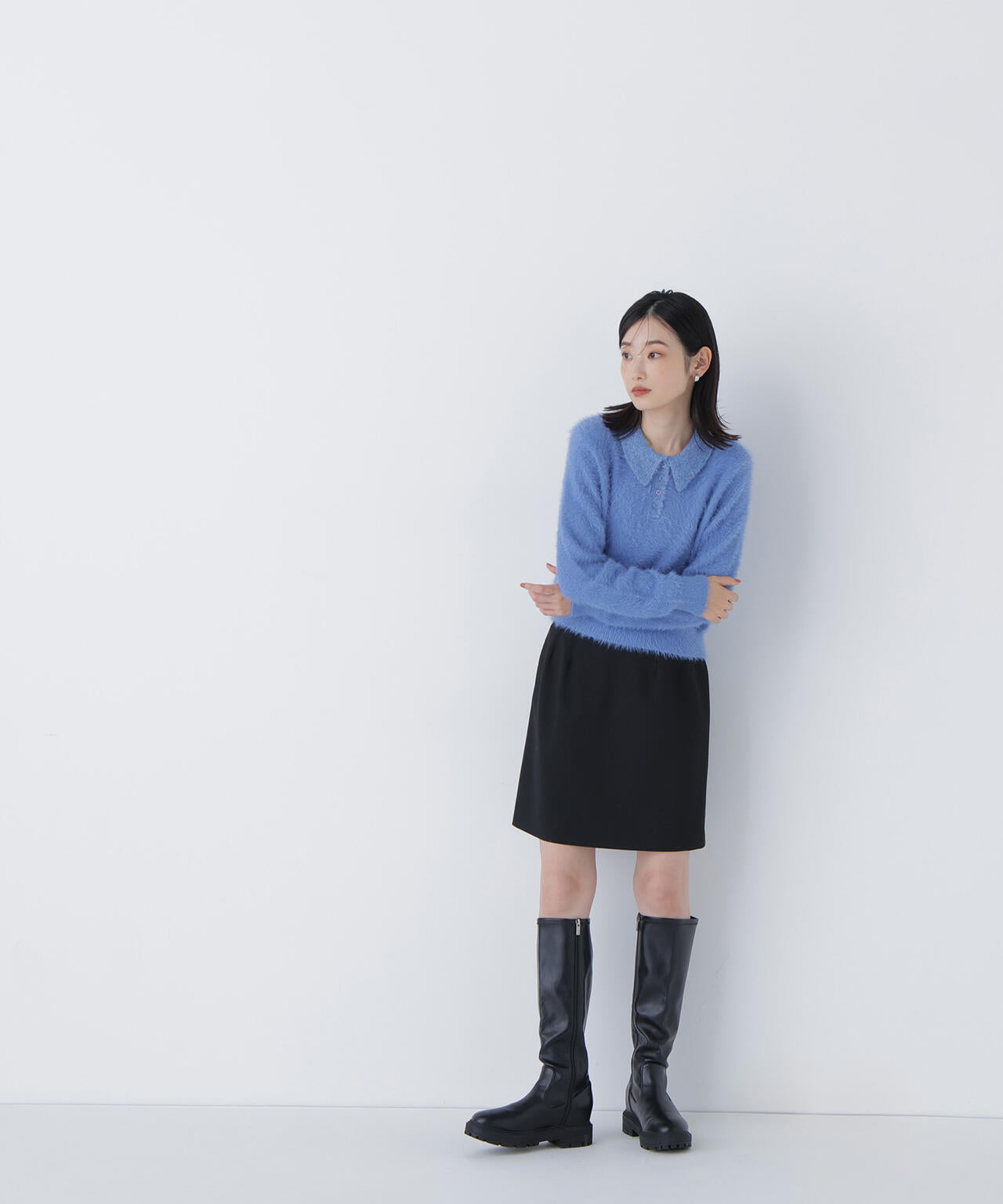 シャギーポロニット | NATURAL BEAUTY BASIC（ナチュラルビューティー