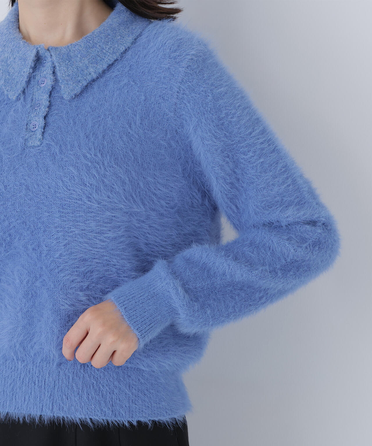 シャギーポロニット | NATURAL BEAUTY BASIC（ナチュラルビューティー